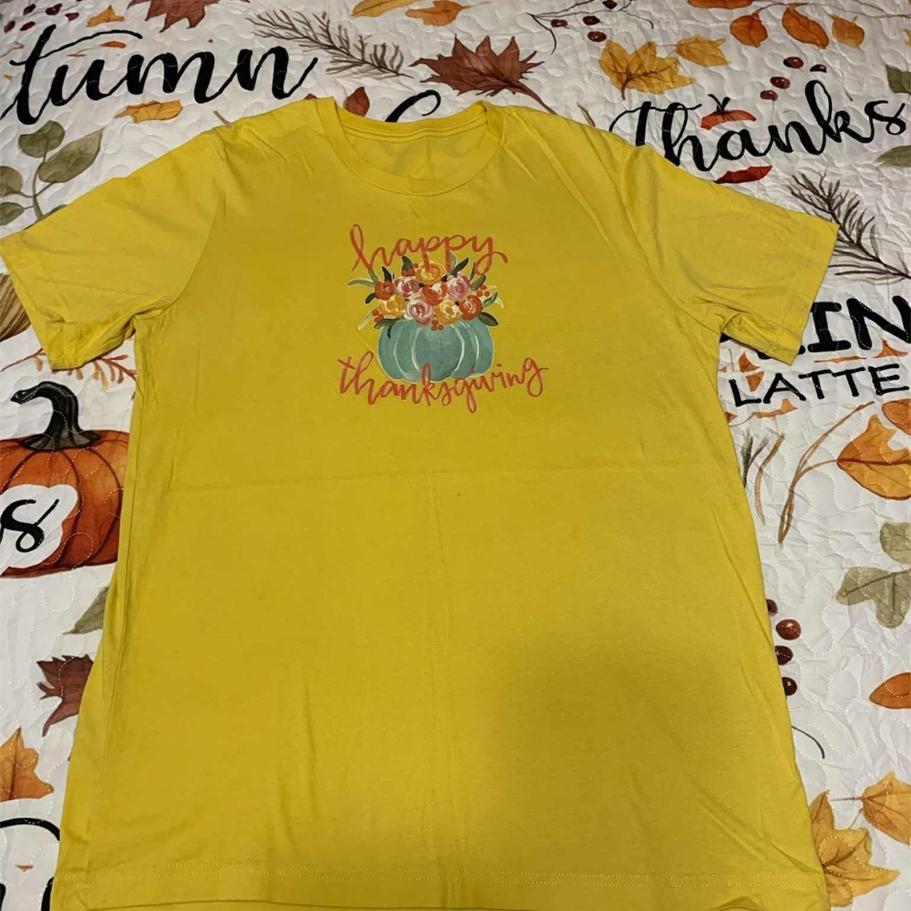 Yellow Thanksgiving Women's Tee